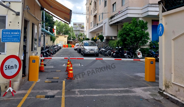Hệ thống kiểm soát xe ra vào Chung Cư Mỹ Kim
