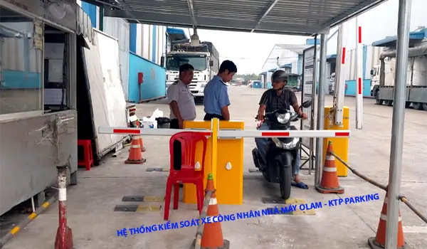 Hệ thống kiểm soát xe công nhân nhà máy Olam